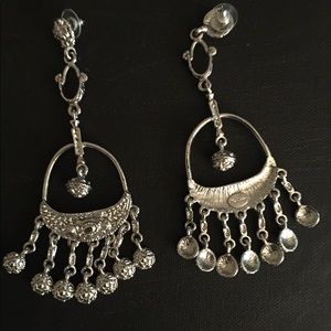 Edie Sedgwick style earrings